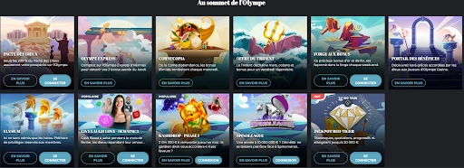 Découvrez les bonus divins et les promotions hebdomadaires sur Olympe Casino Offres et promotions exclusives sur Olympe Casino
